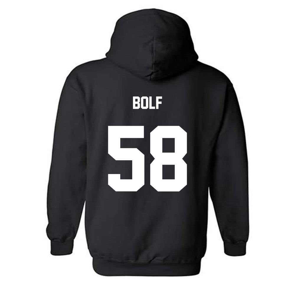 Butler - NCAA Football : Andy Bolf - Classic Shersey Hooded Sweatshirt-1