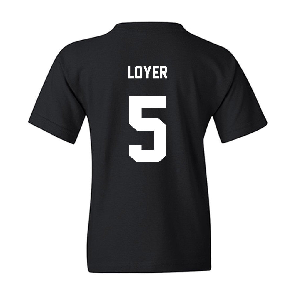 BU - NCAA Women's Volleyball : Jersey Loyer - Classic Shersey Youth T-Shirt-1