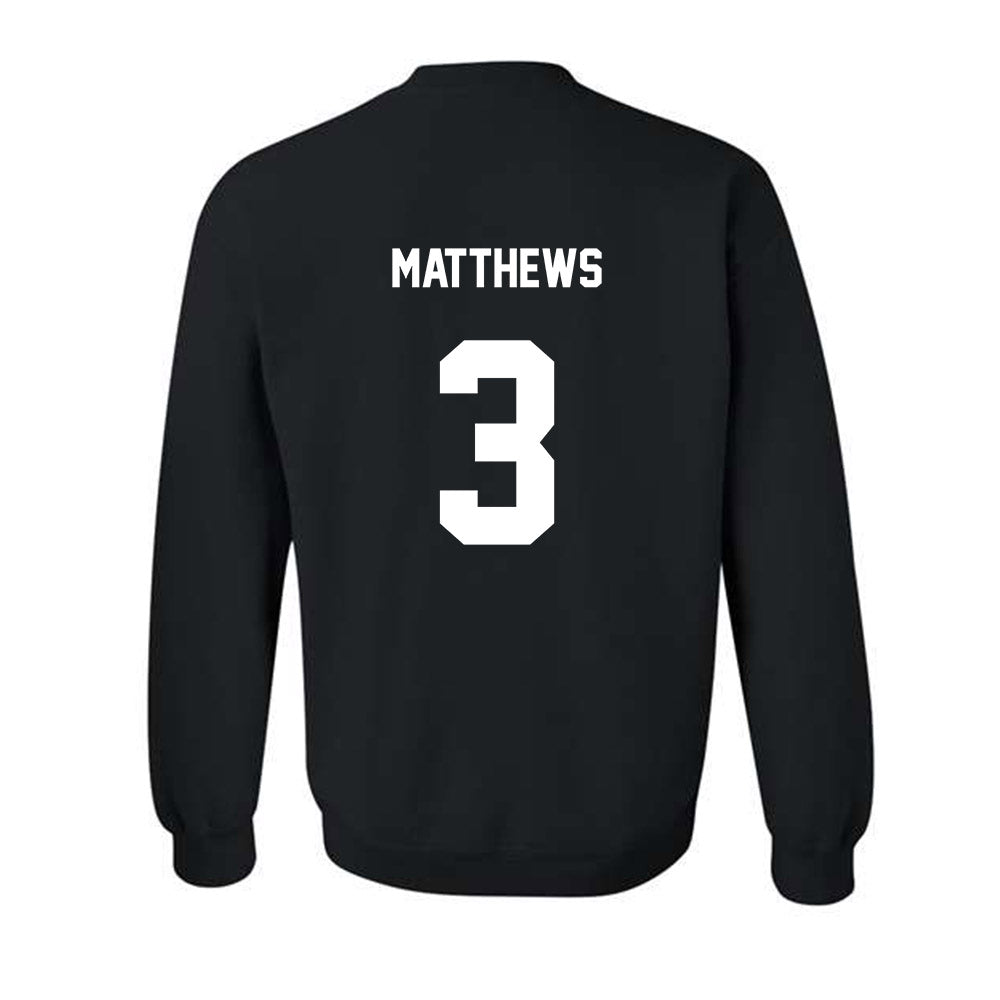 Butler - NCAA Football : Blake Matthews - Classic Shersey Crewneck Sweatshirt-1