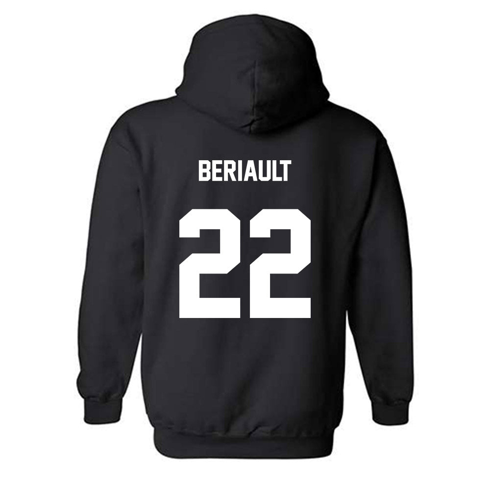 Butler - NCAA Football : Madden Beriault - Classic Shersey Hooded Sweatshirt-1