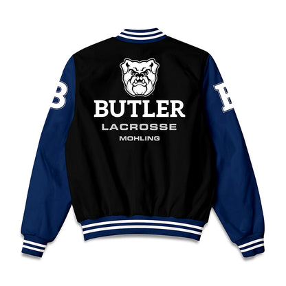 Butler - NCAA Women's Lacrosse : Keeley Mohling - Bomber Jacket-1