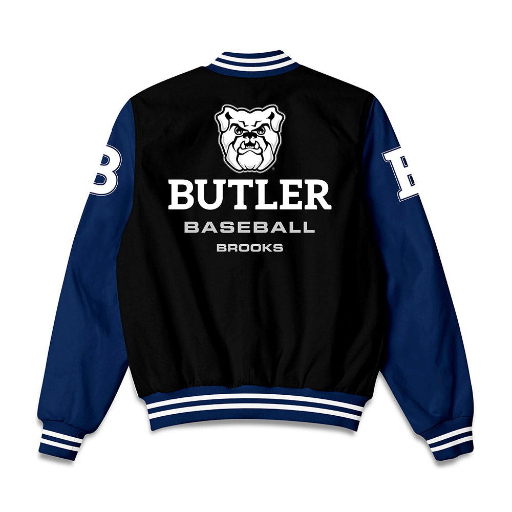 Butler - NCAA Baseball : Grant Brooks - Bomber Jacket