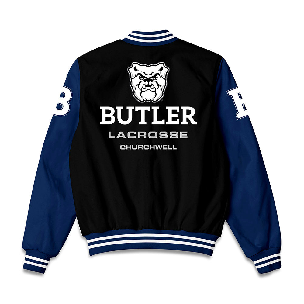 Butler - NCAA Women's Lacrosse : Grace Churchwell - Bomber Jacket-1