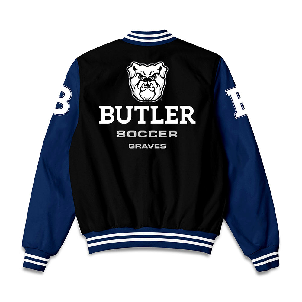 Butler - NCAA Women's Soccer : Chrissy Graves - Bomber Jacket-1