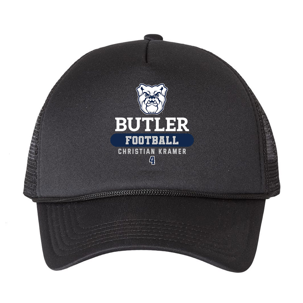 Butler - NCAA Football : Christian Kramer - Trucker Hat-0