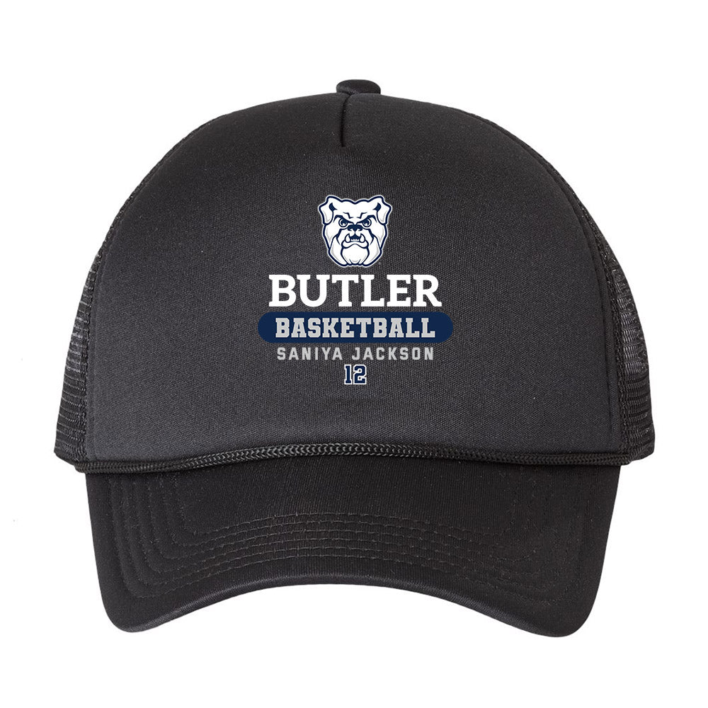 BU - NCAA Women's Basketball : Saniya Jackson - Trucker Hat-0
