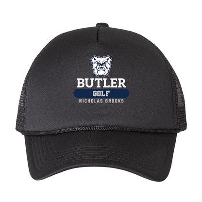 Butler - NCAA Men's Golf : Nicholas Brooks - Trucker Hat-0