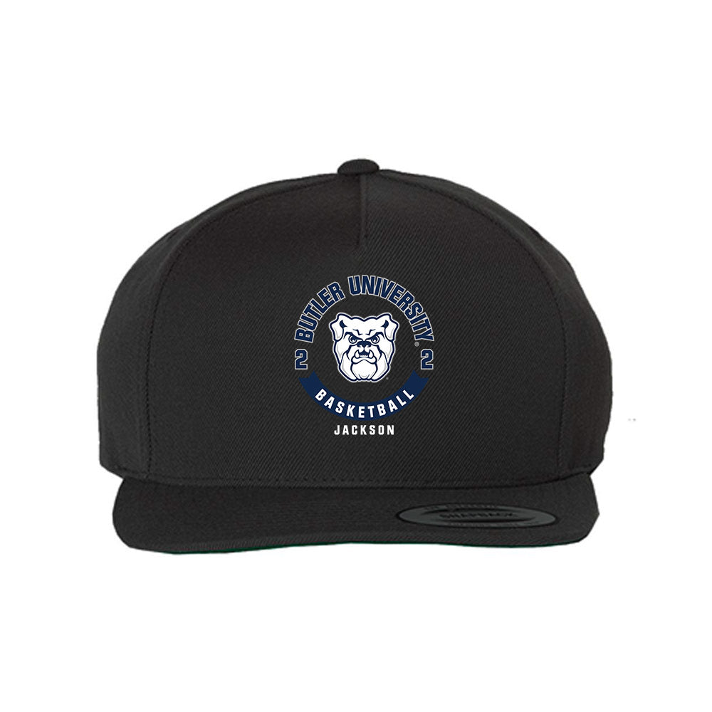 Butler - NCAA Men's Basketball : Jalen Jackson - Snapback Hat-0