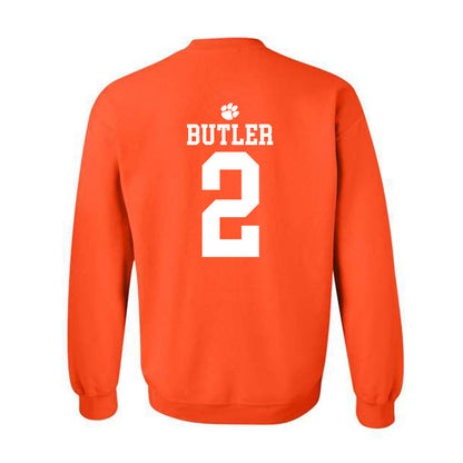 Clemson - NCAA Women's Basketball : Jakerra Butler - Sports Shersey Crewneck Sweatshirt-1