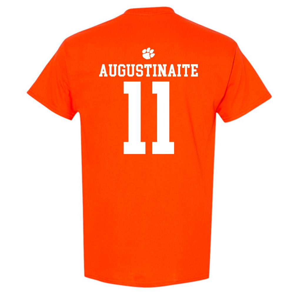 Clemson - NCAA Women's Basketball : Rusne Augustinaite - Sports Shersey T-Shirt-1