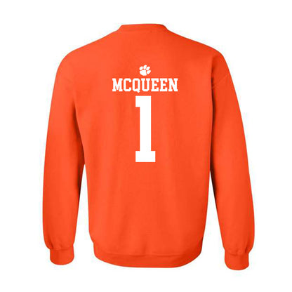 Clemson - NCAA Women's Basketball : Loyal McQueen - Sports Shersey Crewneck Sweatshirt