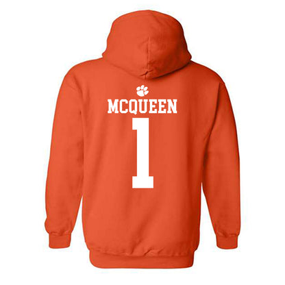 Clemson - NCAA Women's Basketball : Loyal McQueen - Sports Shersey Hooded Sweatshirt