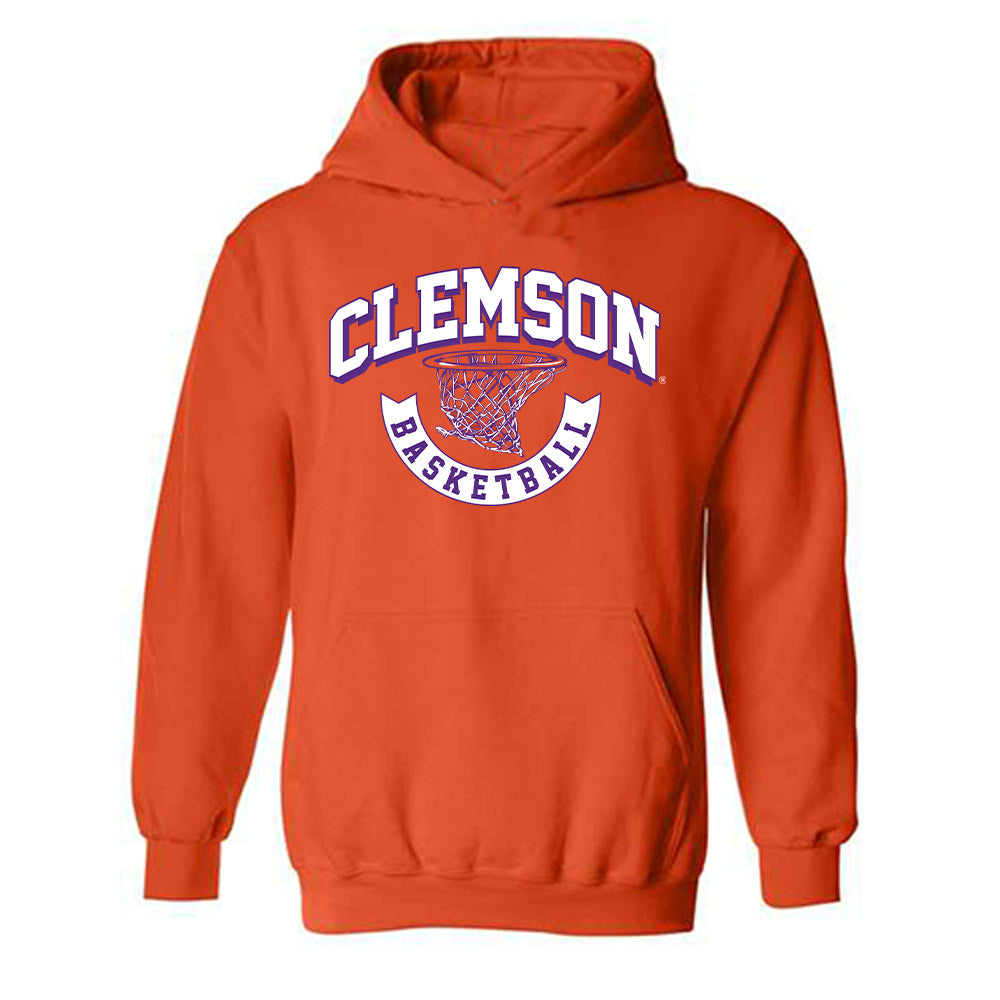 Clemson - NCAA Women's Basketball : Mia Moore - Sports Shersey Hooded Sweatshirt