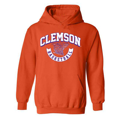 Clemson - NCAA Women's Basketball : Mia Moore - Sports Shersey Hooded Sweatshirt