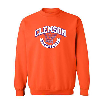 Clemson - NCAA Men's Basketball : Dylan Faulkner - Sports Shersey Crewneck Sweatshirt-0