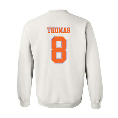 Clemson - NCAA Men's Basketball : Dallas Thomas - Sports Shersey Crewneck Sweatshirt-1