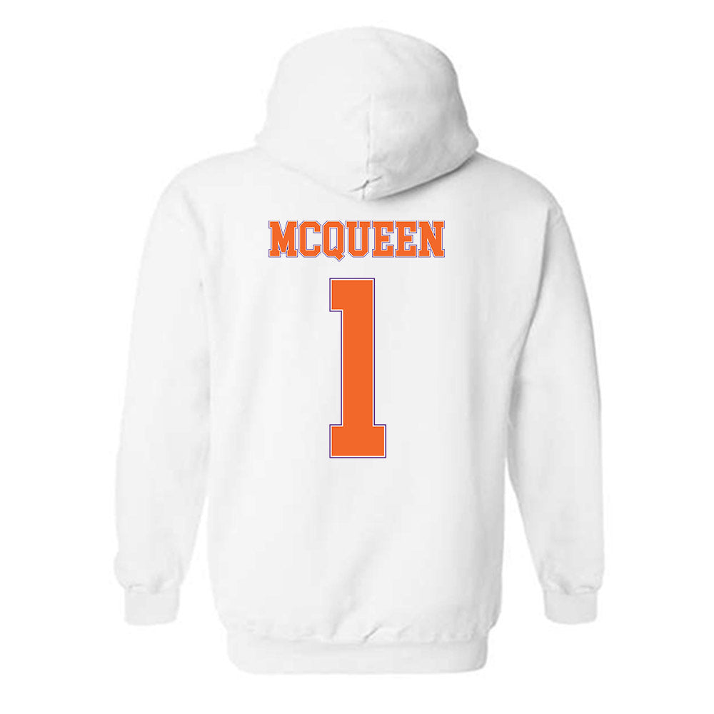 Clemson - NCAA Women's Basketball : Loyal McQueen - Sports Shersey Hooded Sweatshirt