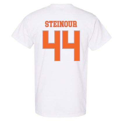 Clemson - NCAA Men's Basketball : Trent Steinour - Sports Shersey T-Shirt-1