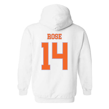 Clemson - NCAA Women's Basketball : Rachael Rose - Sports Shersey Hooded Sweatshirt-1