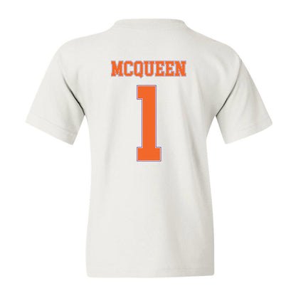 Clemson - NCAA Women's Basketball : Loyal McQueen - Sports Shersey Youth T-Shirt