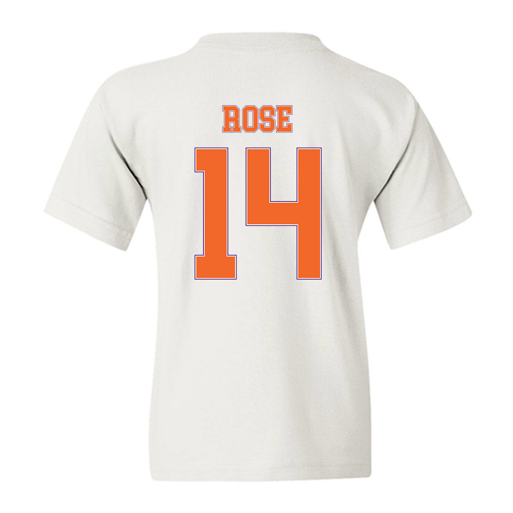 Clemson - NCAA Women's Basketball : Rachael Rose - Sports Shersey Youth T-Shirt-1