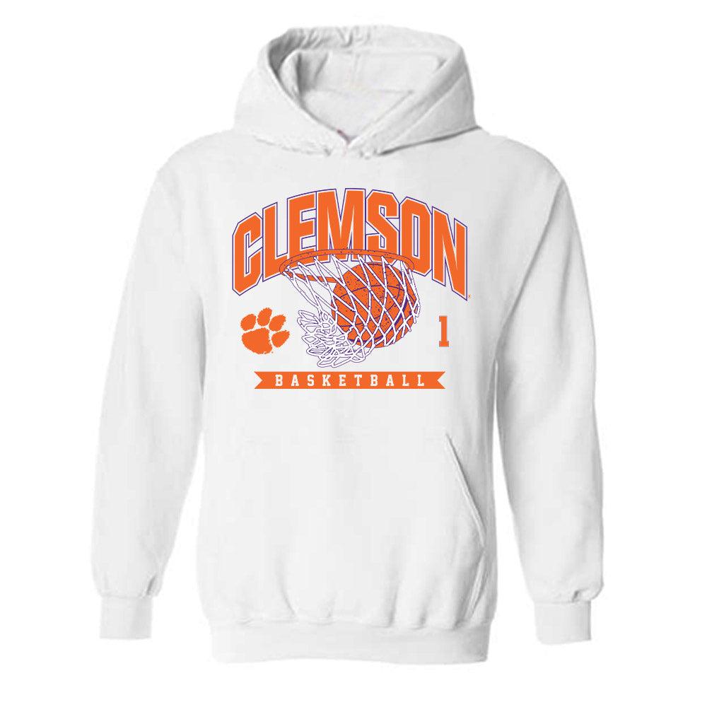 Clemson - NCAA Women's Basketball : Loyal McQueen - Sports Shersey Hooded Sweatshirt