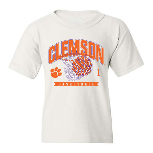 Clemson - NCAA Women's Basketball : Amaia Jackson - Sports Shersey Youth T-Shirt-0