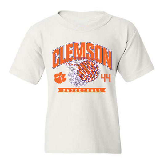 Clemson - NCAA Men's Basketball : Trent Steinour - Sports Shersey Youth T-Shirt-0