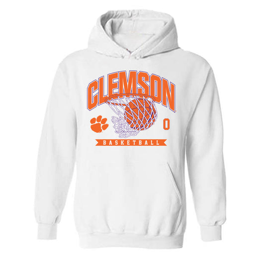 Clemson - NCAA Women's Basketball : Holland Harris - Sports Shersey Hooded Sweatshirt-0