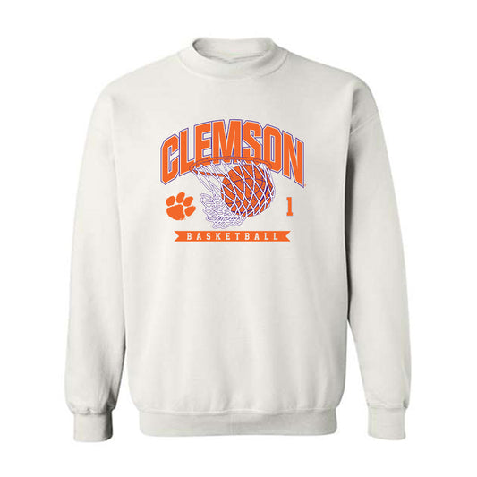 Clemson - NCAA Women's Basketball : Amaia Jackson - Sports Shersey Crewneck Sweatshirt-0