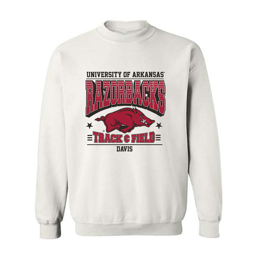 Arkansas - NCAA Women's Track & Field : Kayla Davis - Sports Shersey Crewneck Sweatshirt-0