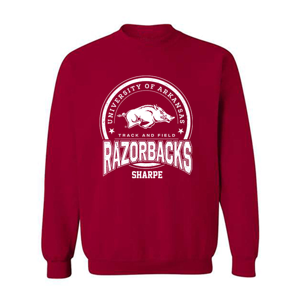 Arkansas - NCAA Women's Track & Field : Amirah Sharpe - Sports Shersey Crewneck Sweatshirt-0