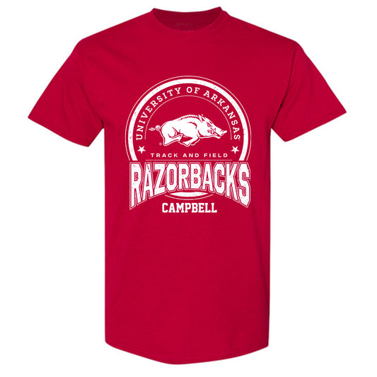 Arkansas - NCAA Women's Track & Field : Abigail Campbell - Sports Shersey T-Shirt-0