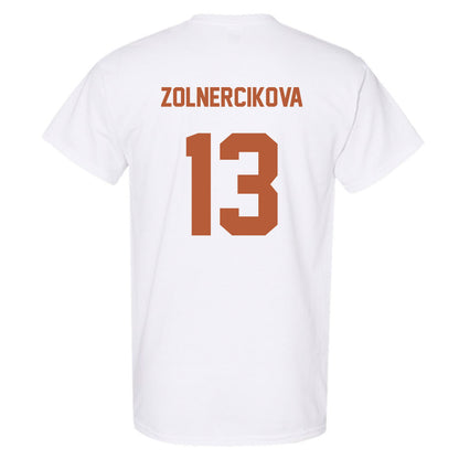 Texas - NCAA Beach Volleyball : Karin Zolnercikova - Classic Shersey T-Shirt-1