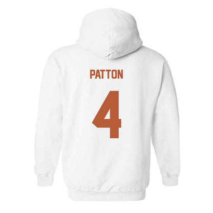 Texas - NCAA Beach Volleyball : Carys Patton - Classic Shersey Hooded Sweatshirt-1