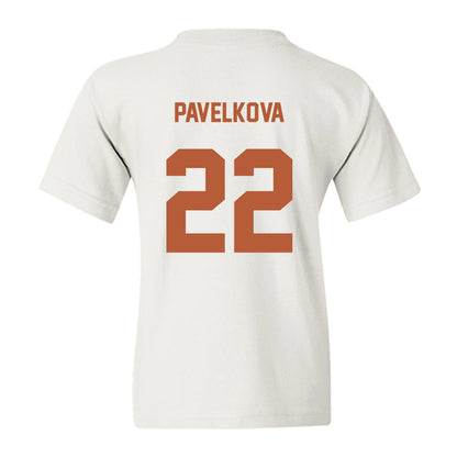 Texas - NCAA Beach Volleyball : Anna Pavelkova - Classic Shersey Youth T-Shirt-1