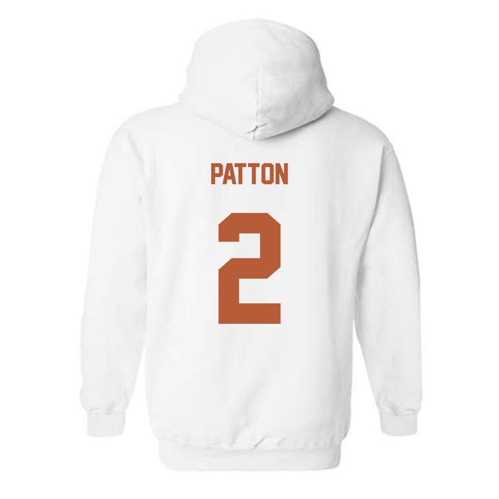 Texas - NCAA Beach Volleyball : Ava Patton - Classic Shersey Hooded Sweatshirt-1