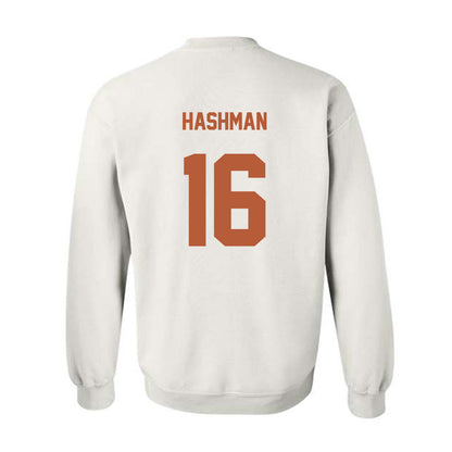 Texas - NCAA Beach Volleyball : Katie Hashman - Classic Shersey Crewneck Sweatshirt-1