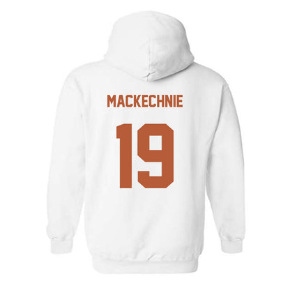 Texas - NCAA Beach Volleyball : Caroline Mackechnie - Classic Shersey Hooded Sweatshirt-1