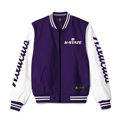 Kansas State - NCAA Women's Track & Field : Tamaiah Koonce - Bomber Jacket-0
