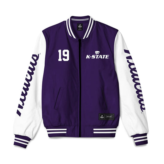 Kansas State - NCAA Football : Blake Jay - Bomber Jacket-0