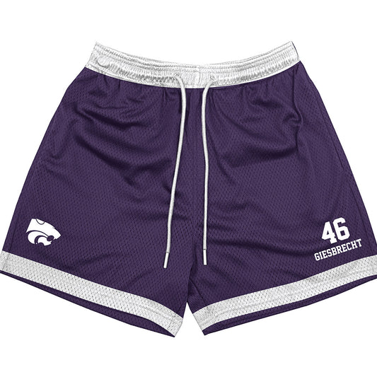 Kansas State - NCAA Baseball : Ethan Giesbrecht - Shorts-0