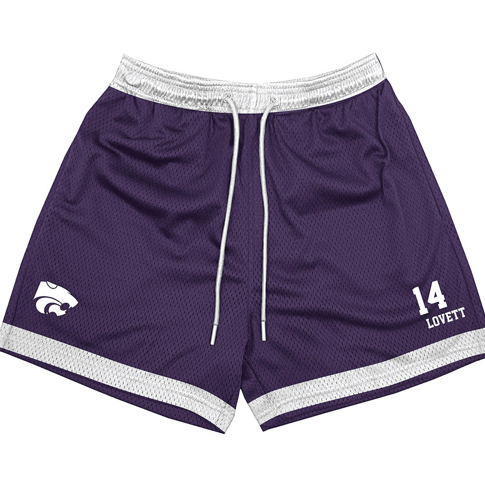 Kansas State - NCAA Football : Maxwell Lovett - Shorts-0