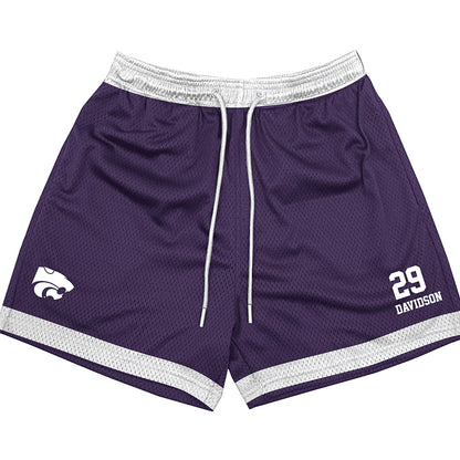 Kansas State - NCAA Football : Dylan Davidson - Shorts-0