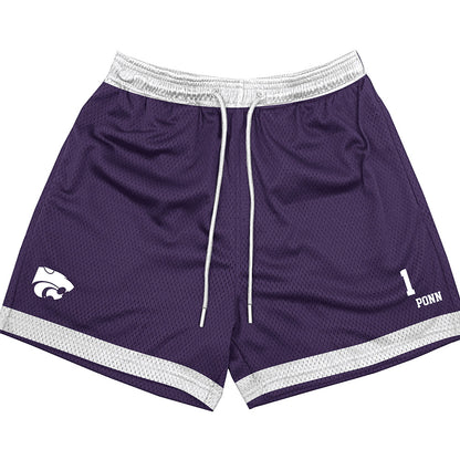 Kansas State - NCAA Women's Volleyball : Caleigh Ponn - Shorts-0