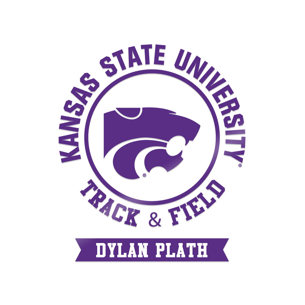 Kansas State - NCAA Men's Track & Field : Dylan Plath - Sticker-0