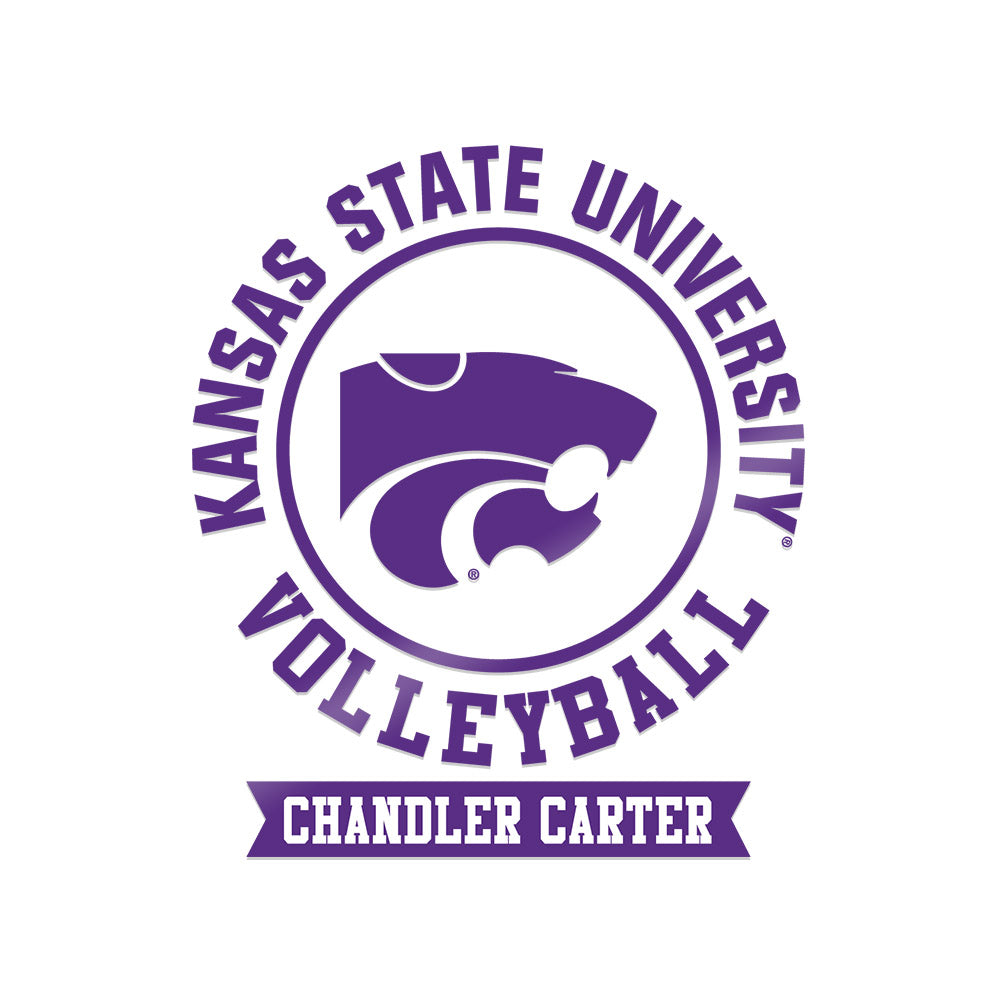 Kansas State - NCAA Women's Volleyball : Chandler Carter - Sticker-0
