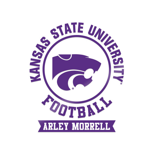 Kansas State - NCAA Football : Arley Morrell - Sticker-0
