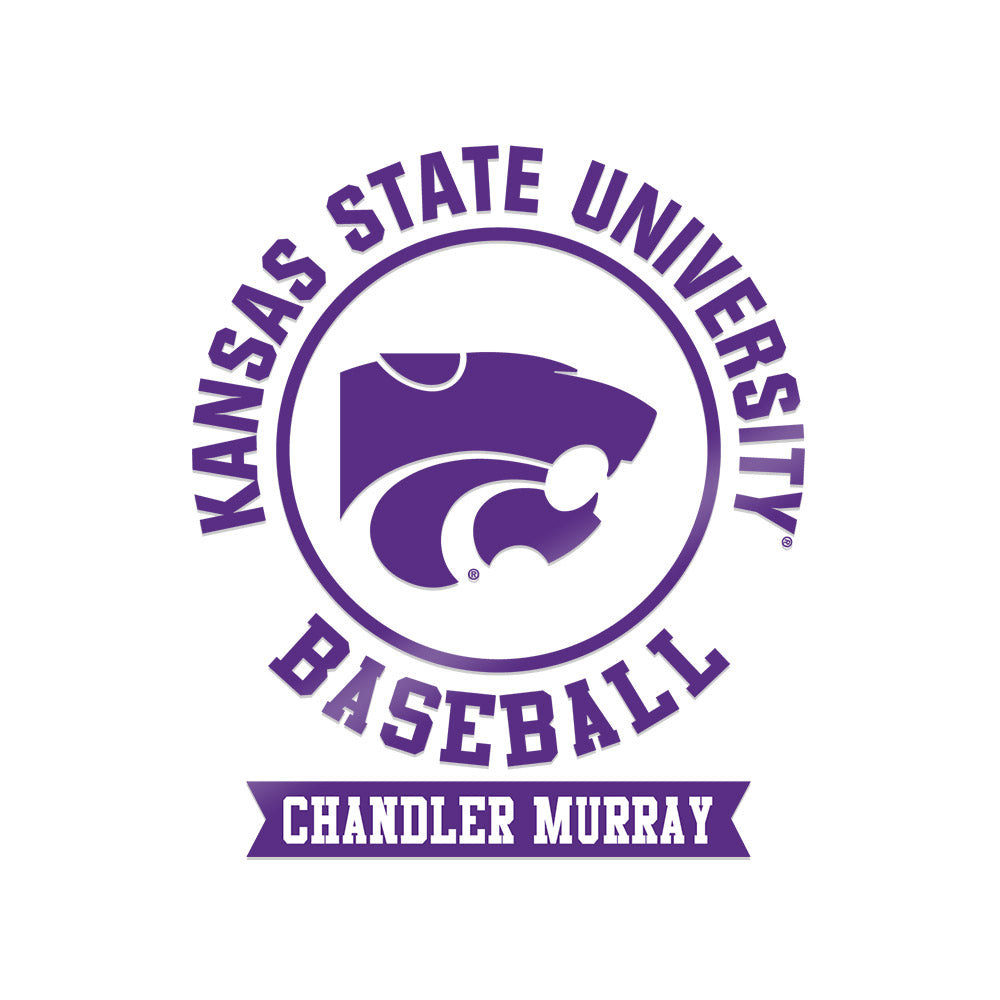 Kansas State - NCAA Baseball : Chandler Murray - Sticker-0