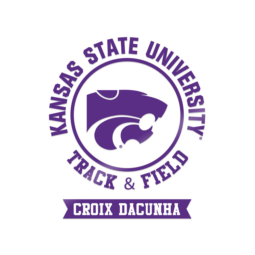 Kansas State - NCAA Men's Track & Field : Croix DaCunha - Sticker-0